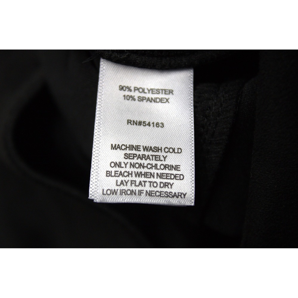 Marc New York Andrew Marc Black Faux Suede Pencil Skirt Small M3MSE319 - Picture 7 of 8